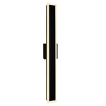 Malibu Outdoor Wall Sconce - Black / Frosted