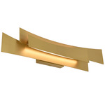 Candora Color-Select Bathroom Vanity Light - Brass