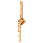Contour Color-Select Bathroom Vanity Light - Brass / Artisanal Glass