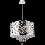 Eternity Chandelier - Stainless Steel / Chrome