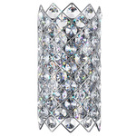Chique Wall Sconce - Chrome / Crystal
