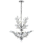 Ivy Chandelier - Chrome / Crystal