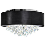 Dash Ceiling Light - Chrome / Black