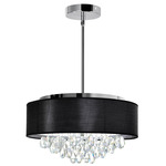 Dash Chandelier - Chrome / Black