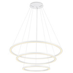Chalice Chandelier - White / White