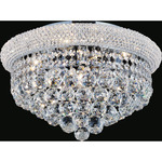 Empire Ceiling Light - Chrome / Crystal