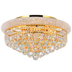 Empire Ceiling Light - Gold / Crystal