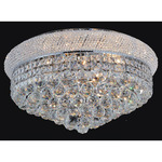Empire Ceiling Light - Chrome / Crystal