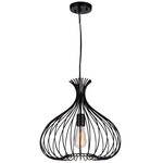 Darleen Pendant - Black / Black