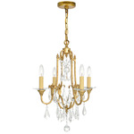 Electra Chandelier - Oxidized Bronze / Crystal