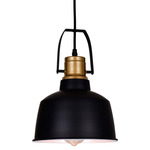 Elisa Pendant - Black / Black