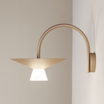 Belt Wall Sconce - Champagne / Opal