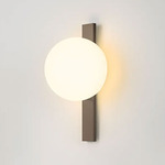 Circ Wall Sconce - Bronze / Opal Polyethylene