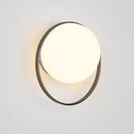 Circ Round Wall Sconce - Bronze / Opal Glass