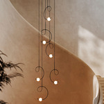 Loop Multi Light Pendant - Black
