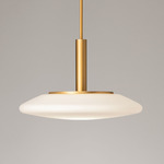 Thales Pendant - Metallic Gold
