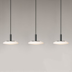 Thales Linear Multi Light Pendant - Anthracite