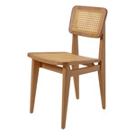 C-Chair Outdoor Dining Chair - Natural Teak / French Cane