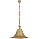 Asbury Pendant - Patina Brass