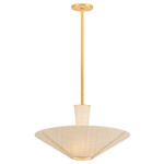 Salisbury Mills Pendant - Gold Leaf / Saguran
