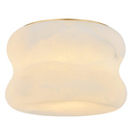 Whitney Ceiling Light - Aged Brass / Alabaster