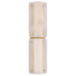Sunnybrook Wall Sconce - Aged Brass / Alabaster