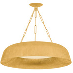 Highmount Chandelier - Vintage Gold Leaf / White