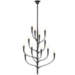 Labra Vertical Chandelier - Aged Iron