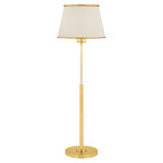 Lanesville Floor Lamp - Aged Brass / Cream