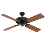 Outdoor Original 4-Blade Ceiling Fan - Matte Black / Cherry / Walnut