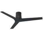 Avergrove Hugger Ceiling Fan - Matte Black / Matte Black
