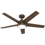 Skyflow Outdoor Ceiling Fan with Light - Matte Bronze / Matte Bronze