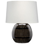 Sierra Table Lamp - Oil Rubbed Bronze/Black/Tan / White