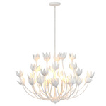Dogwood Chandelier - White