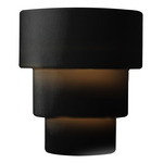 Ambiance Terrace Large Wall Sconce - Carbon Matte Black