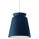Radiance Trapezoid Tall Pendant - Dark Bronze / Midnight Sky