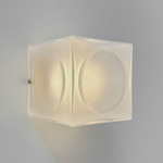 Chant Wall Sconce - Brushed Silver / Frosted