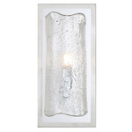 Sorrento Wall Sconce - Chrome / Clear