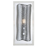 Sorrento Wall Sconce - Chrome / Smoke