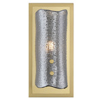 Sorrento Wall Sconce - Gold / Smoke