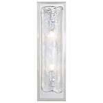 Sorrento Wall Sconce - Chrome / Clear