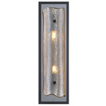 Sorrento Wall Sconce - Black / Amber