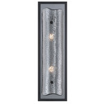 Sorrento Wall Sconce - Black / Smoke