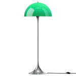 Panthella Original Floor Lamp - Green / Chrome