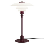 PH 2/1 Table Lamp - Burgundy / Opal