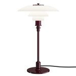 PH 3/2 Table Lamp - Burgundy / Opal