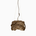 The Bride Pendant - White / Brown