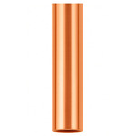 Downrod With Coupling Cover - Brushed Copper