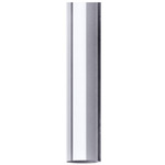 Downrod With Coupling Cover - Polished Chrome