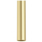 Downrod With Coupling Cover - Polished Brass